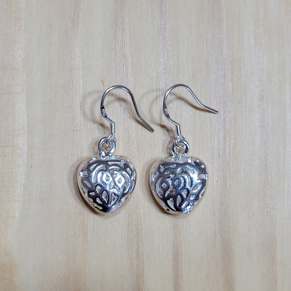 Apple Silver Earrings NEW
